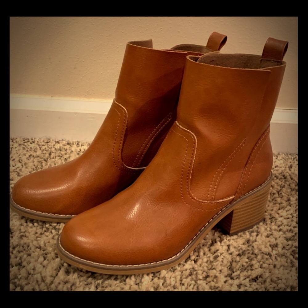 Tan Ankle Boots
